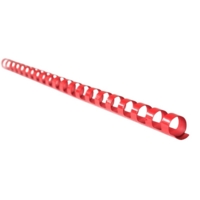 10mm Plastic Binding Combs Red Pack of 100