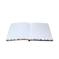 Collins A5 Edge Ruled Notebook Indigo