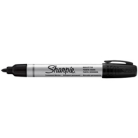 Sharpie Pro Metal Permanent Black Markers Box of 12
