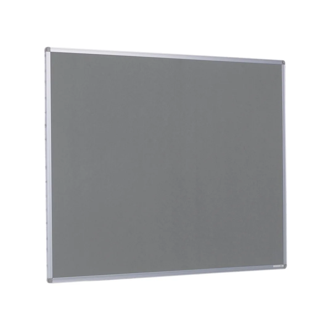 Aluminium Trim Notice Board 1200mm x 900mm Grey