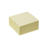 Yellow Sticky Note Cube Pad 75mm x 75mm