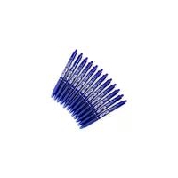 Pilot FriXion Clicker Blue Rollerball Pens Pack of 12
