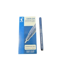 Pilot 01 Drawing Pens 0.28mm Line Black Box of 12