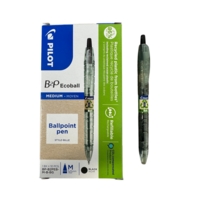 Pilot B2P Ecoball Medium Pens Black Box of 10