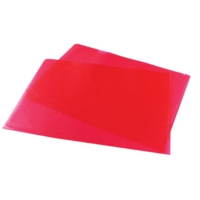 A4+ Stud Popper Red Wallets Pack of 5