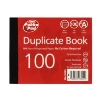 Ruled Triplicate 105mm x 130mm Carbonless Book SINGLE
