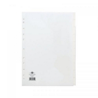 Concord A4 10 Part Subject Punched Divider SINGLE PACK