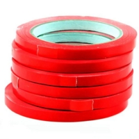 Neck Tape 9mm x 66m Red EACH