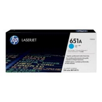 HP CE341A 651A Toner Cartridge Cyan 16k Pages ISO IEC 19798