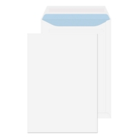 C4 White Plain 120gsm Peal & Seal Envelopes Pack of 250