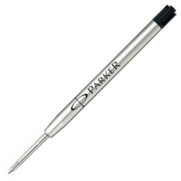 Parker Ballpoint Pen Black Quink Flow Medium Tip Refill