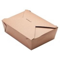 Kraft 900ml Small Food Box 150mm x 120mm x 50mm Pk 50