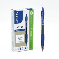 Pilot G2-07 Retractable Pens Medium Blue Box of 12