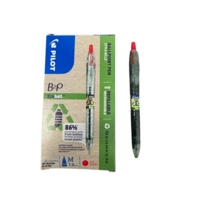 Pilot B2P Ecoball Medium Pens Red Box of 10