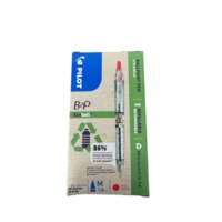 Pilot B2P Ecoball Medium Pens Red Box of 10