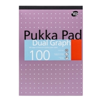 Pukka Pad A4 Metallic Graph Pad SINGLE
