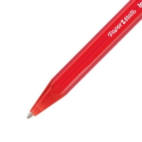 Inkjoy 100 Retractable Medium Ballpoint Pens Red Box of 20