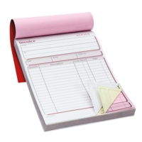 A5 Triplicate Carbonless Invoice Book SINGLE